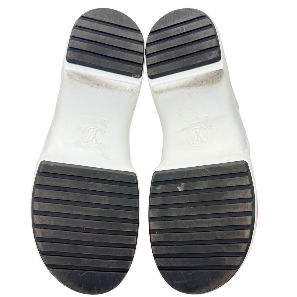 Louis Vuitton Archlight Leather Monogram Sandals White Pink Size 41 - Picture 8 of 10